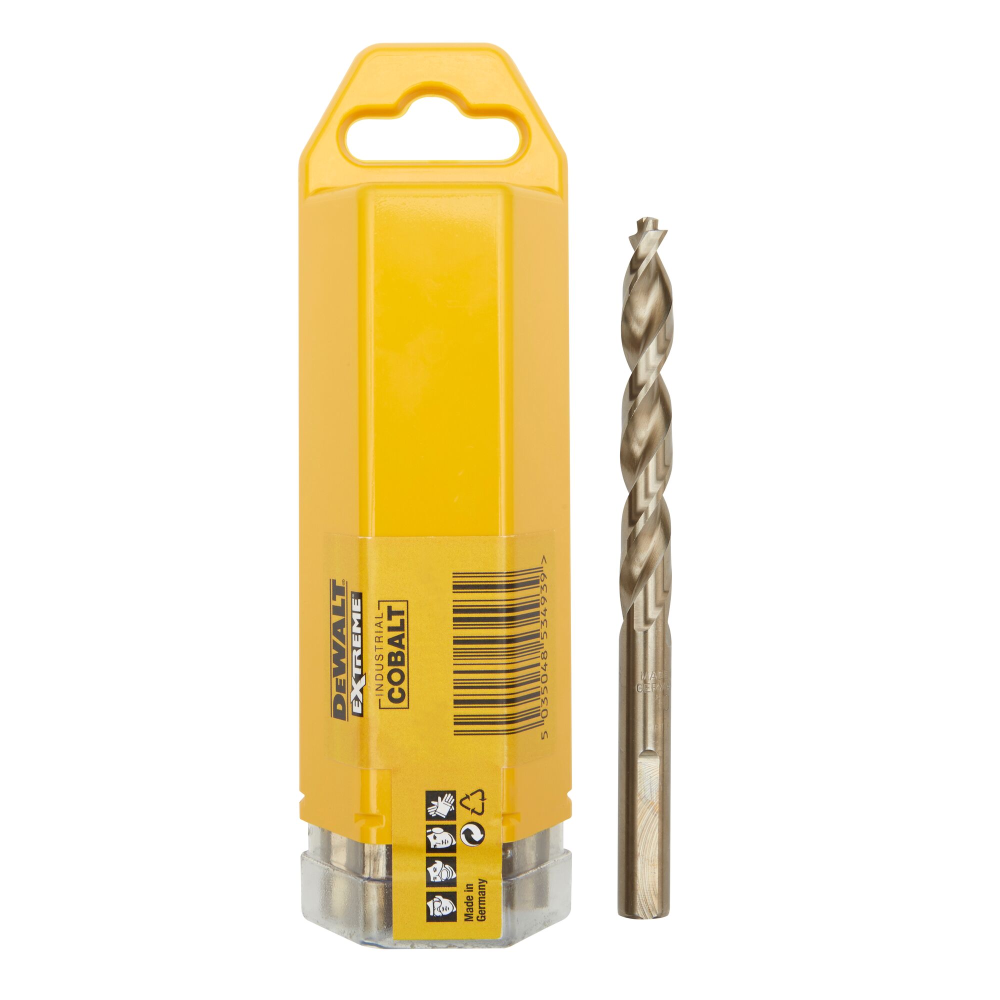 DeWALT DT493 Series HSS Twist Drill Bit for Metal, 6.5mm Diameter, 101 mm Overall