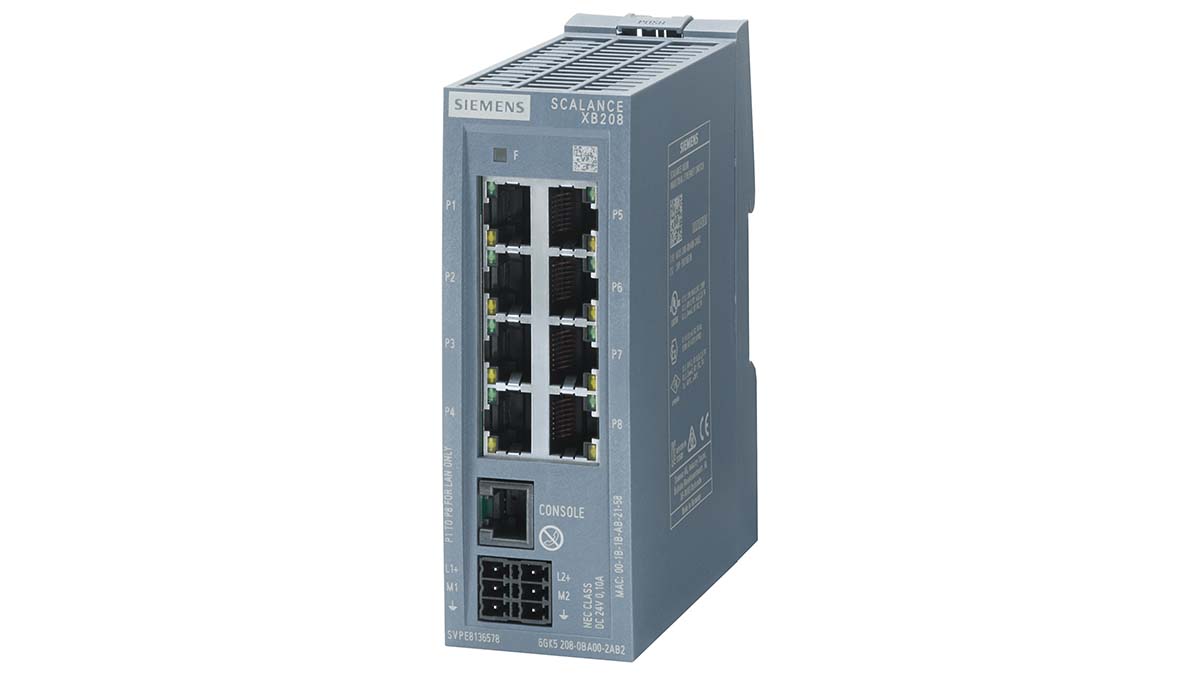 Siemens Managed Switch 8 Port Ethernet Switch