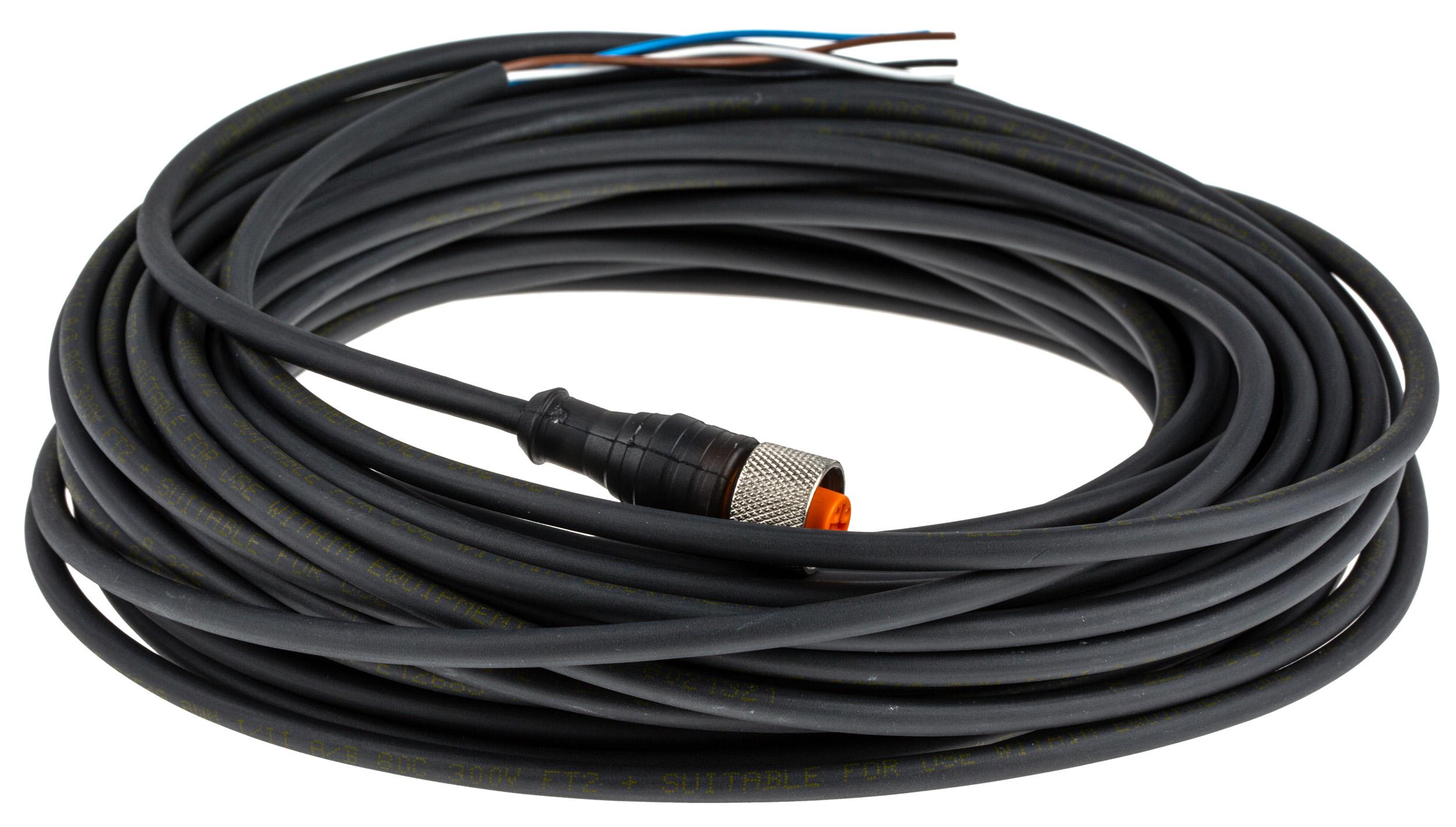 Lumberg Automation Female 4 way M12 to Unterminated Free End Sensor Actuator Cable