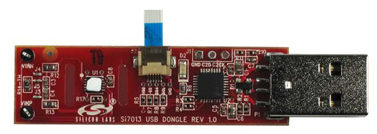 Silicon Labs USB Dongle Temperature Sensor Evaluation Kit for Si7053
