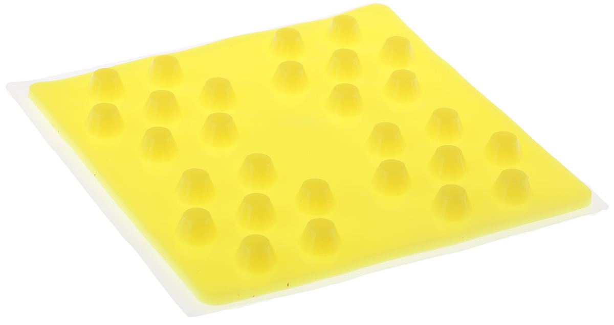 Taica 100mm Anti-Vibration Pad SN-2 2kg Silicone +200°C -40°C 100 x 100 x 7mm 7mm