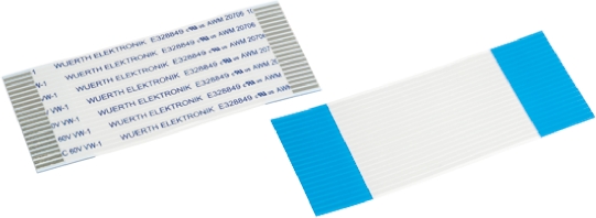 Wurth Elektronik WR-FFC Series FFC Ribbon Cable, 18-Way, 1mm Pitch, 200mm Length