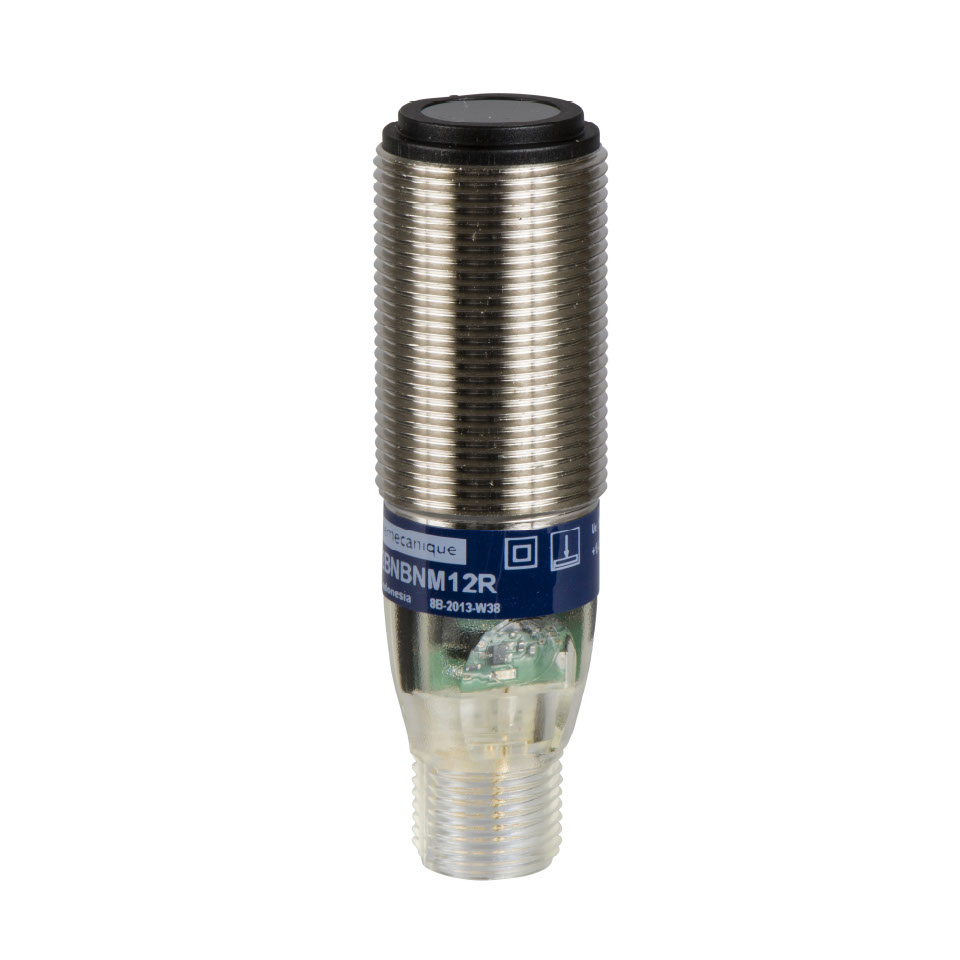 Telemecanique Sensors Diffuse Photoelectric Sensor, Threaded Miniature Sensor, 100 mm Detection Range