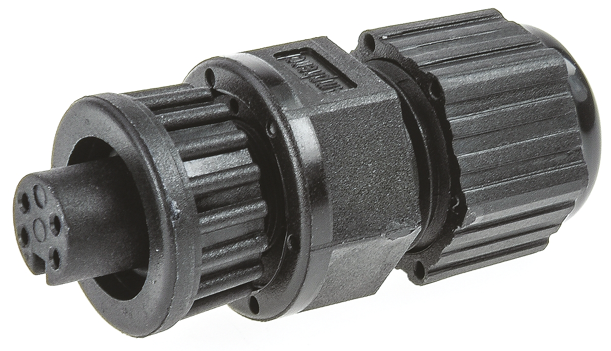 Amphenol Industrial Circular Connector, 4 Contacts, Panel, Miniature Connector, Socket, Female, IP67, Ceres Series