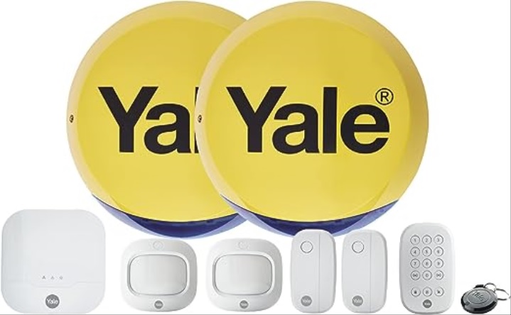 Yale 100dB Security Alarm Sounder & Strobe