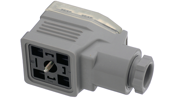Hirschmann GDME 2011 2 + PE DIN 43650, Socket DIN 43650 Solenoid Connector, 250 V Voltage