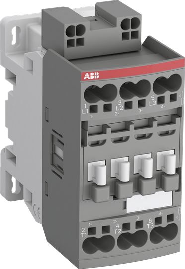 ABB 1SBL23 Contactor, 100 to 250 V ac Coil, 3-Pole, 45 A, 11 kW, 3NO