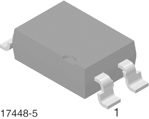 Vishay, SFH6156-2 DC Input Phototransistor Output Optocoupler, Surface Mount, 4-Pin SMD