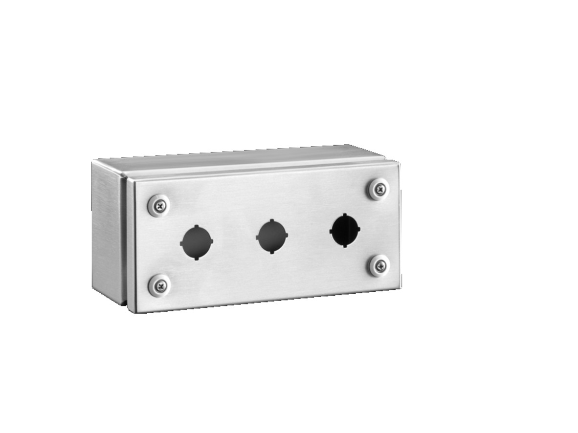 Rittal SM Series 304 Stainless Steel Wall Box, IP66, 100 mm x 220 mm x 90mm