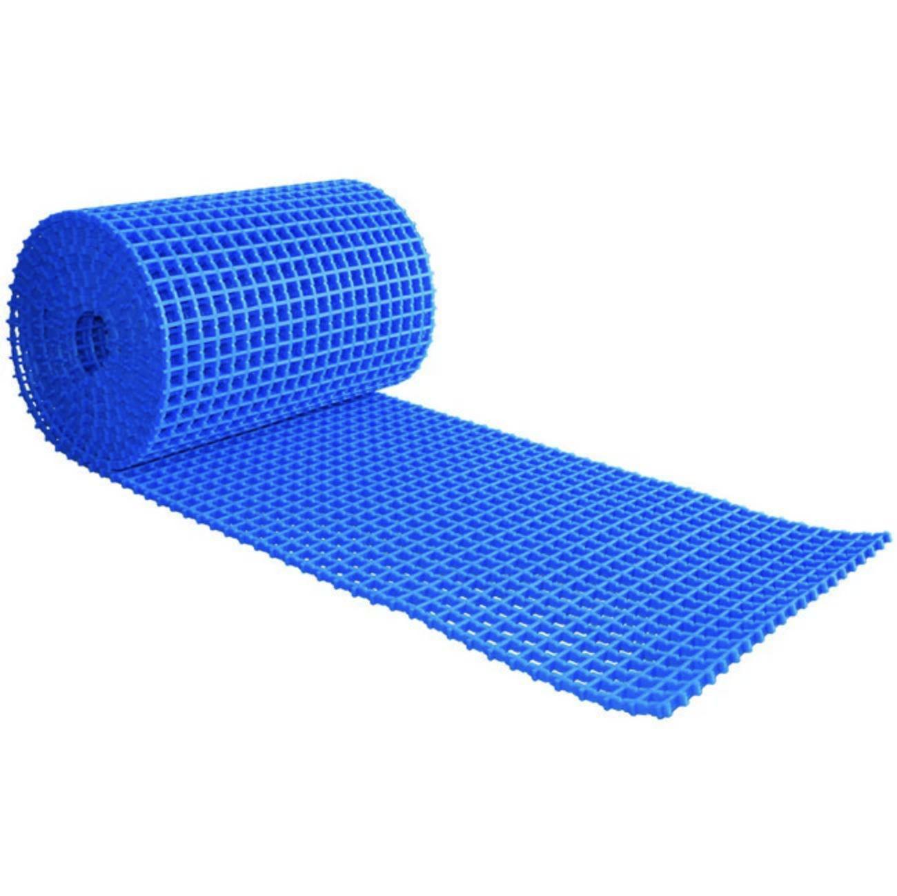 Coba Europe Blue Anti-Slip PVC Mat, Cross Ribbed Finish 5m x 0.6m x 12mm