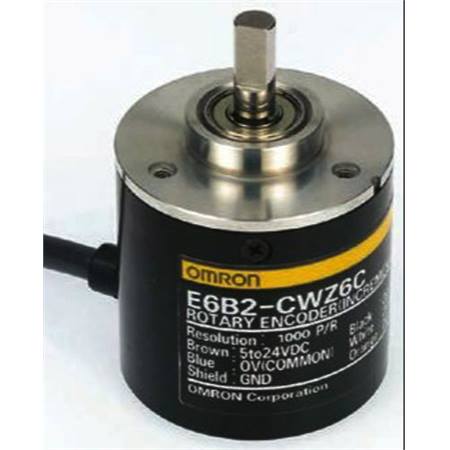 Omron Incremental Incremental Encoder, 1000 ppr, NPN Open Collector Signal, Full Shaft Type