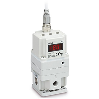 SMC G 1/4 port Vacuum Regulator, -80kPa to -1.3kPa