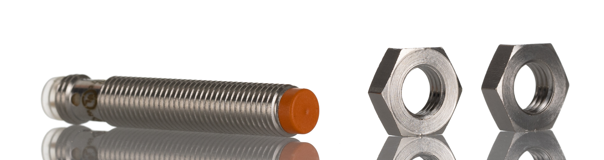 ifm electronic Inductive Threaded Barrel Proximity Sensor, M8, 4 mm Detection, PNP NO, 10 → 36 V dc