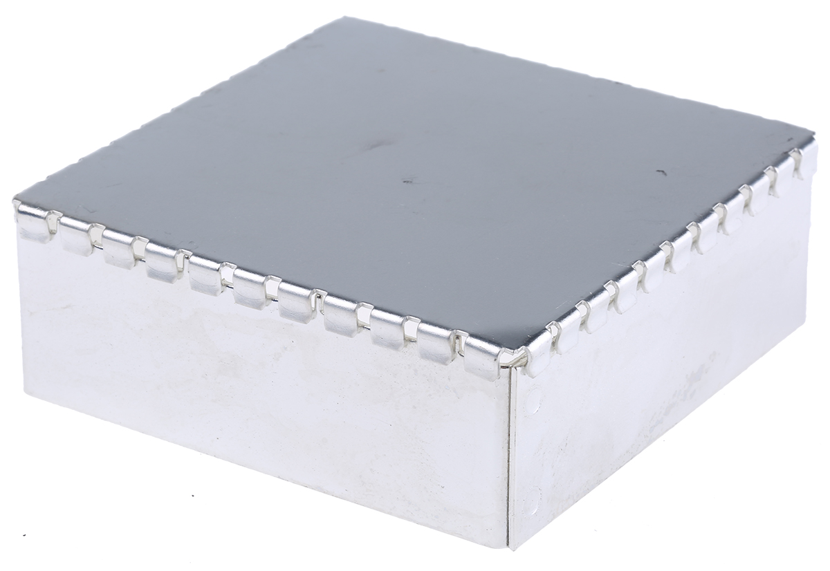 Perancea PFL Steel PCB Shielded Enclosure, 75 x 75 x 25mm