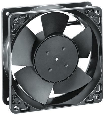 ebm-papst 4100 N Series Axial Fan, 12 V dc, DC Operation, 160m³/h, 3.7W, 119 x 119 x 38mm
