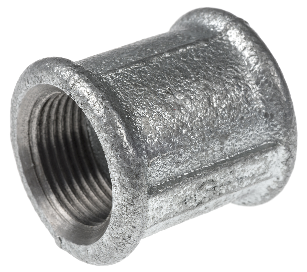 Georg Fischer Galvanised Malleable Iron Fitting Socket, Female BSPP 3/4in to Female BSPP 3/4in