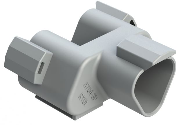 Amphenol Industrial, AT Cable connector Plug 3 Way AT04-3P-RY01