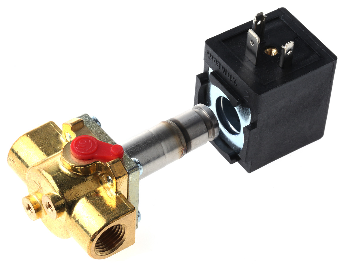 Norgren 2/2 Pneumatic Solenoid Valve - Solenoid/Spring G 1/4 V05 Series 220→240V ac, V05B286N-B439A