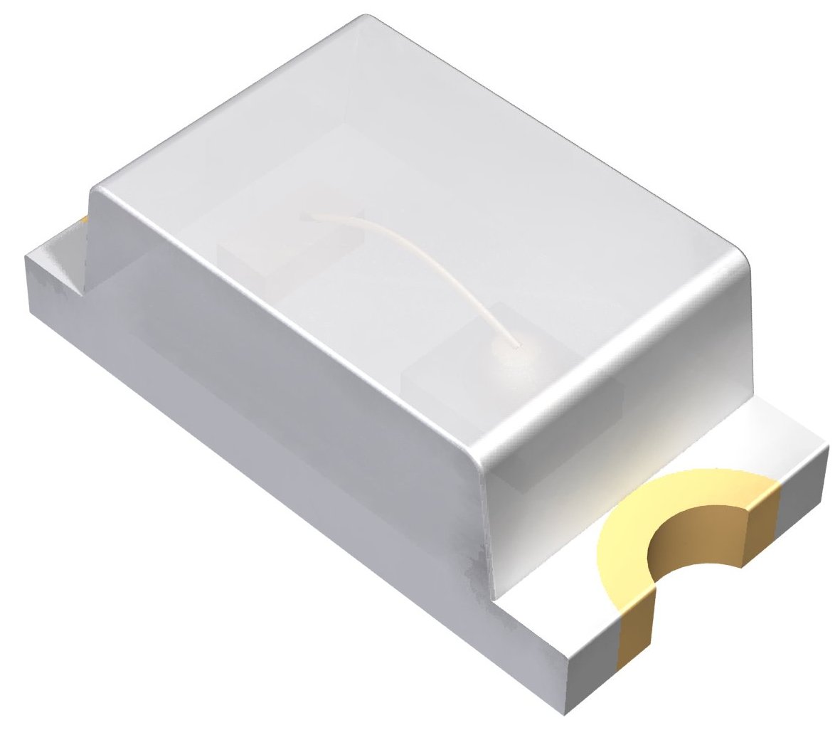ROHM2 V Yellow LED  SMD, SML SML-D12W8WT86C