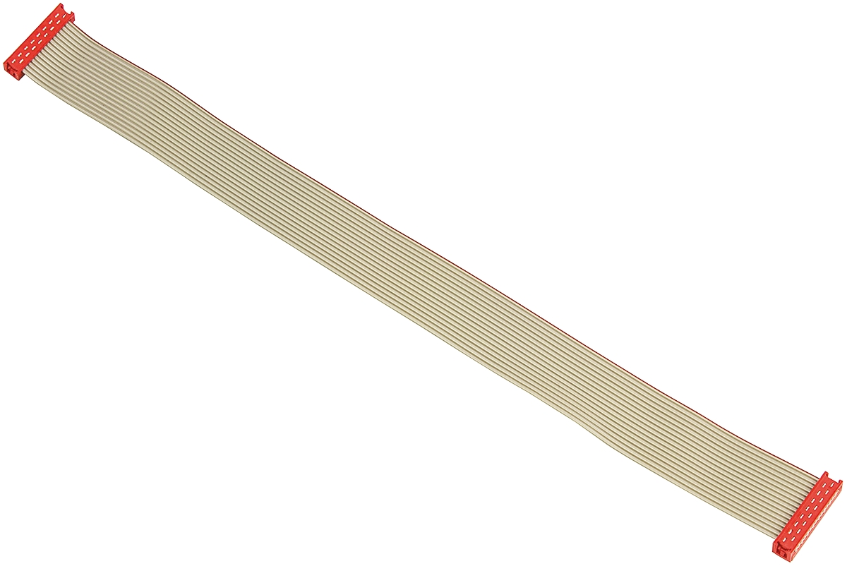 TE Connectivity Micro-Match Series Ribbon Cable Assembly, 1.27mm Pitch