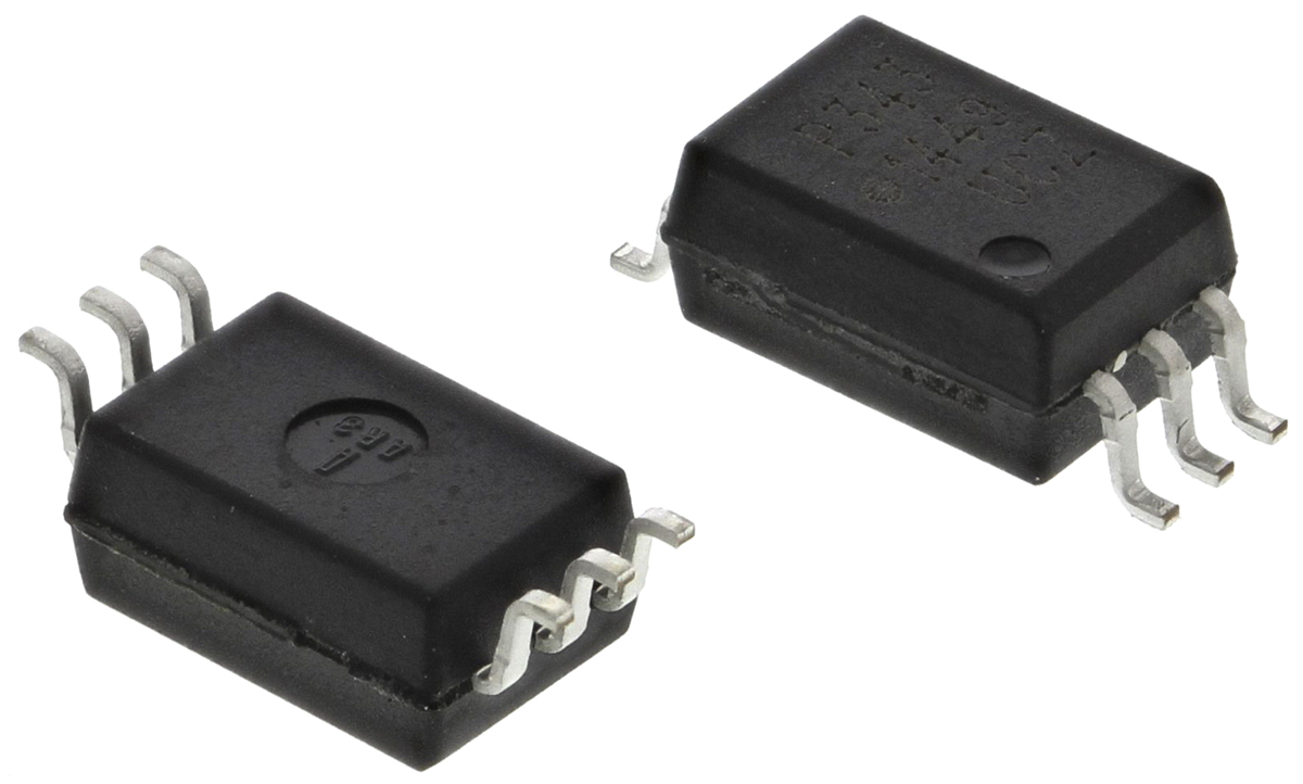 Broadcom, ACPL-P343-000E AC/DC Input, Input IGBT Gate Drive, MOSFET Output Optocoupler, Surface Mount, 6-Pin SSOP
