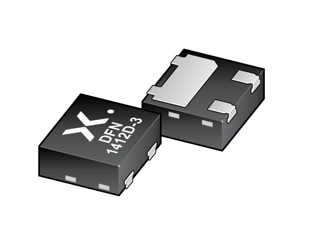 Nexperia BC807-16QC-QZ PNP Transistor, -500 mA, -45 V DFN1412D-3