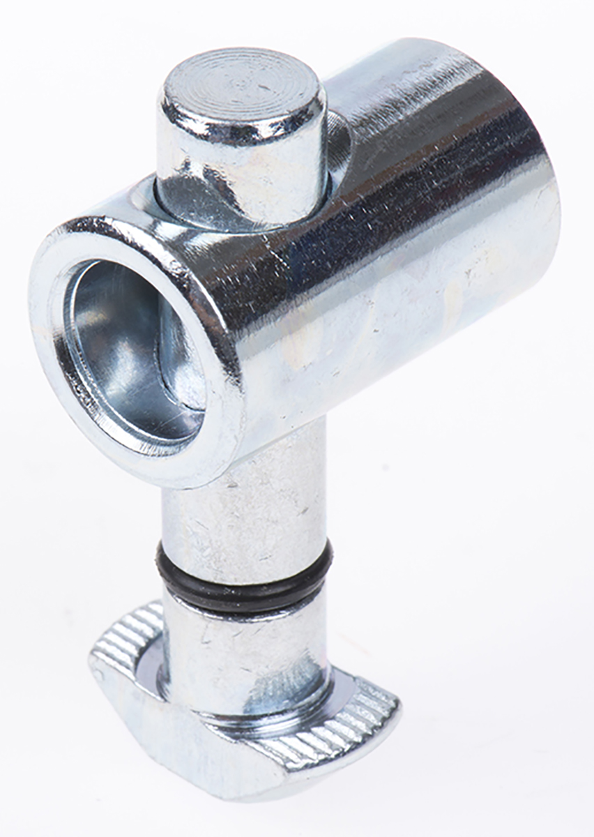 Bosch Rexroth D17 90° Connector, Connecting Component, Strut Profile 40 mm, 45 mm, 50 mm, 60 mm, Groove Size 10mm