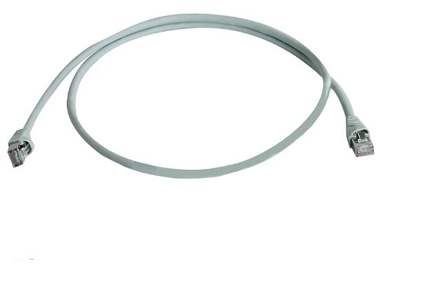 Telegartner, 3m Cat6a, Grey RJ45 to Male RJ45 Male, S/FTP Shielded, Terminated LSZH Sheath