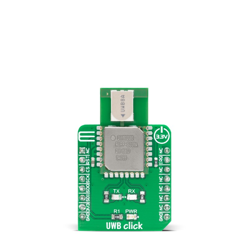 MikroElektronika UWB Click DWM1000 for Real Time Location System 3.5 → 6.5GHz MIKROE-4199