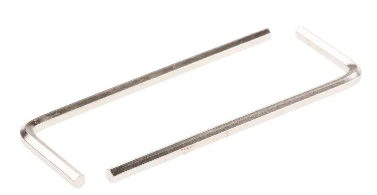 RS PRO 50 piece L Shape Metric Hex Key Set, 1.27mm