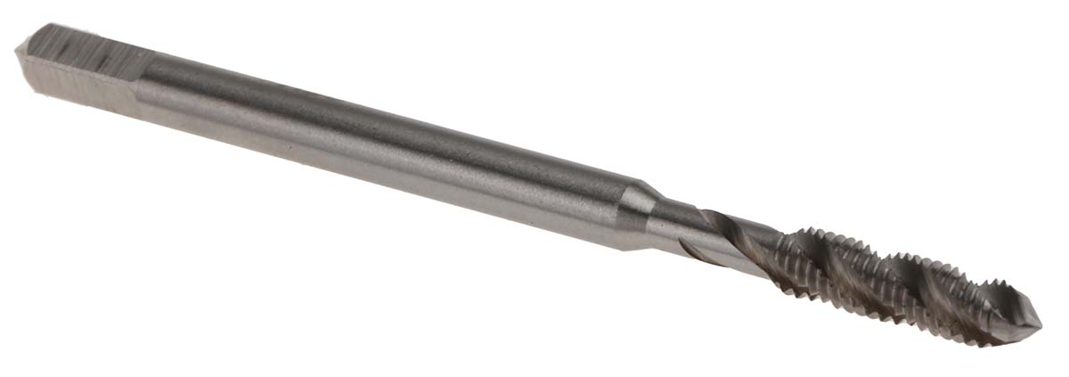 RS PRO Threading Tap HSS 1-Piece 0.5mm Pitch Metric Standard Hand Tap M3 Thread