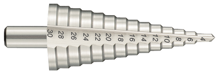 Tivoly High Speed Steel Step Drill Bit 6mm x 37mm