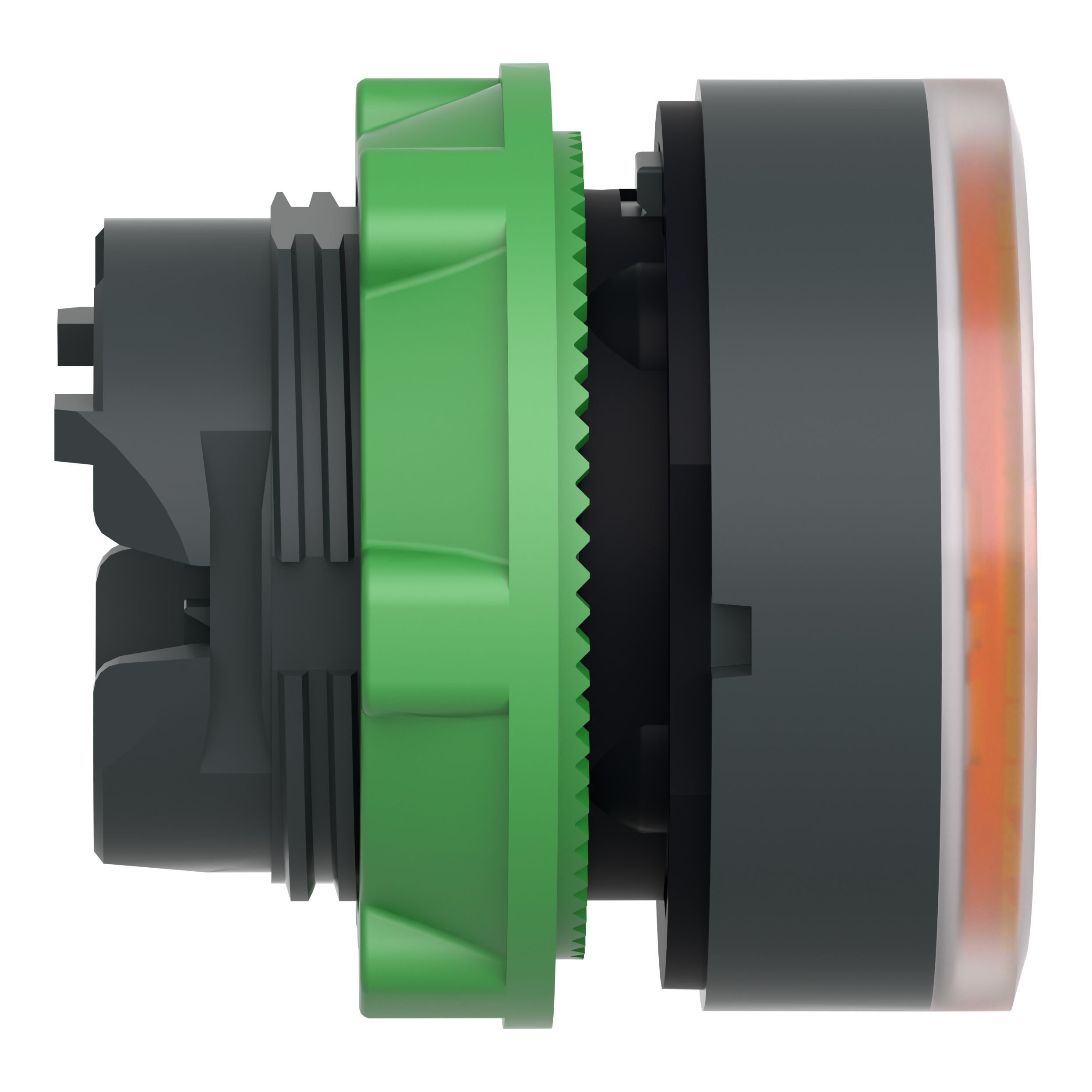 Schneider Electric Harmony XB5 Series Orange Spring Return Push Button Head, 22mm Cutout, IP66, IP67, IP69K