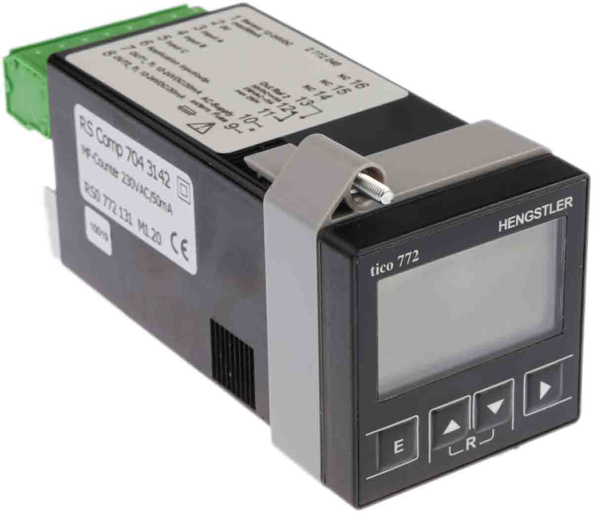 Hengstler TICO 772 Counter, 6 Digit LCD, 60kHz, 230 V ac