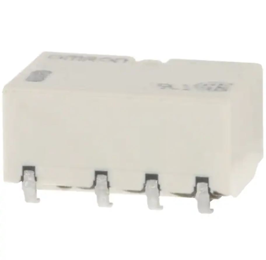 Omron Surface Mount Signal Relay, 12V dc Coil, 1A Switching Current, DPDT