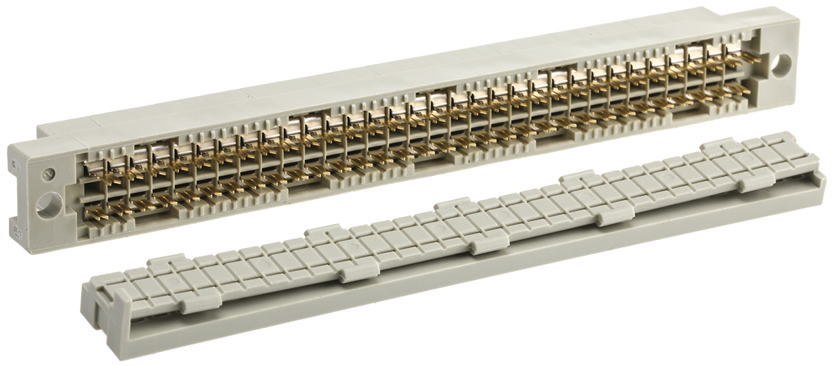 HARTING 09 03 64 Way 2.54mm Pitch, Type C Class C3, 3 Row, Right Angle DIN 41612 Connector, Socket