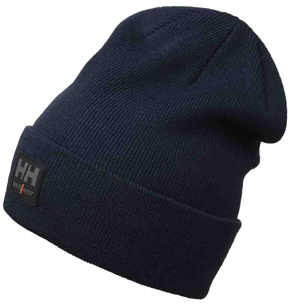Helly Hansen Navy Acrylic Knitted Beanie
