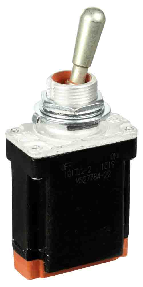 Honeywell Toggle Switch, On-Off, SPST, Wire Terminal, 28 V