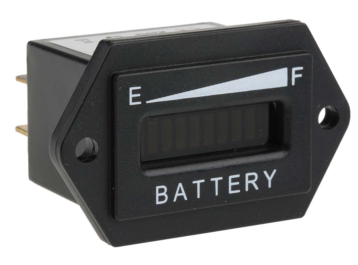 RS PRO Digital Voltmeter, LED Display