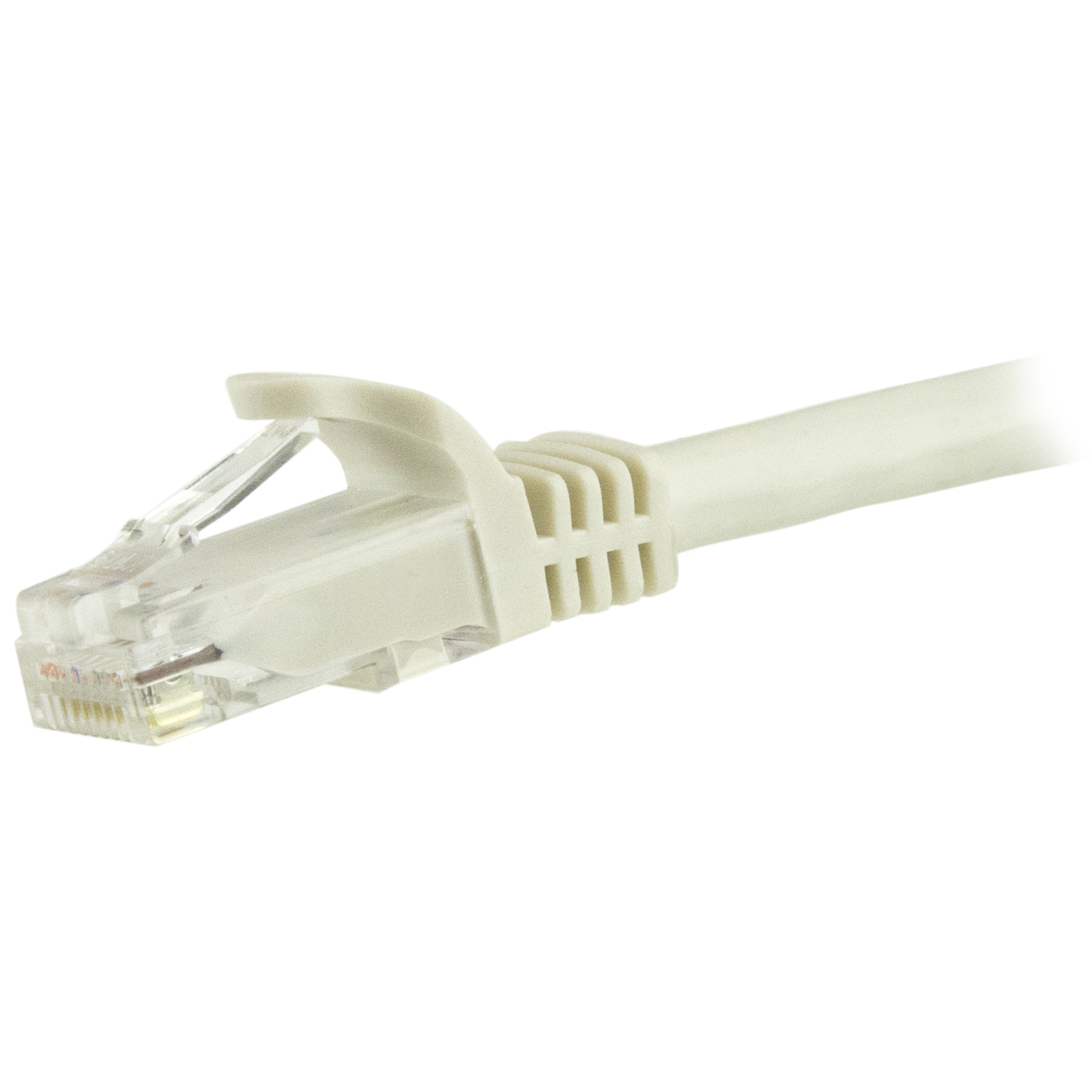 StarTech.com, 7m Cat6, White RJ45 to Male RJ45 Male, U/UTP Unshielded, Terminated PVC Sheath