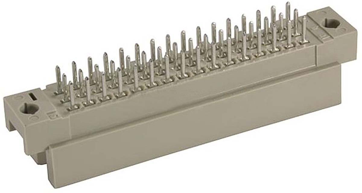 HARTING 09 28 32 Way 2.54mm Pitch, Type 2R, 3 Row, Straight DIN 41612 Connector, Plug