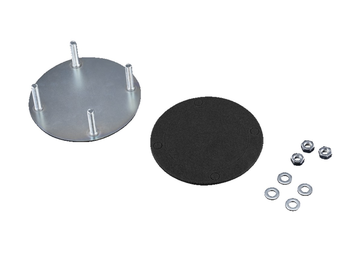 Rittal CP Series Sheet Steel Cover Plate for Use with Support Arm Connection