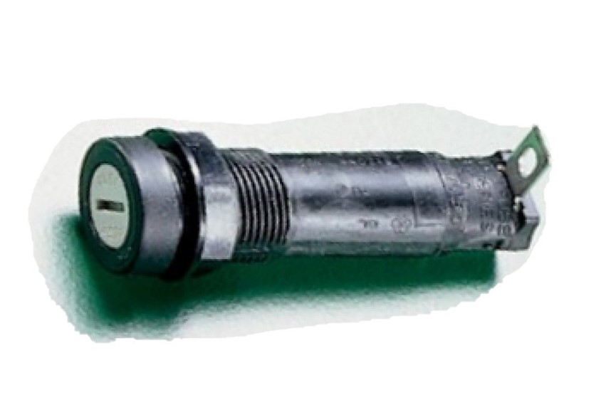 Littelfuse 20A Panel Mount Fuse Holder for 6.35 x 32mm Fuse, 1P, 250V ac