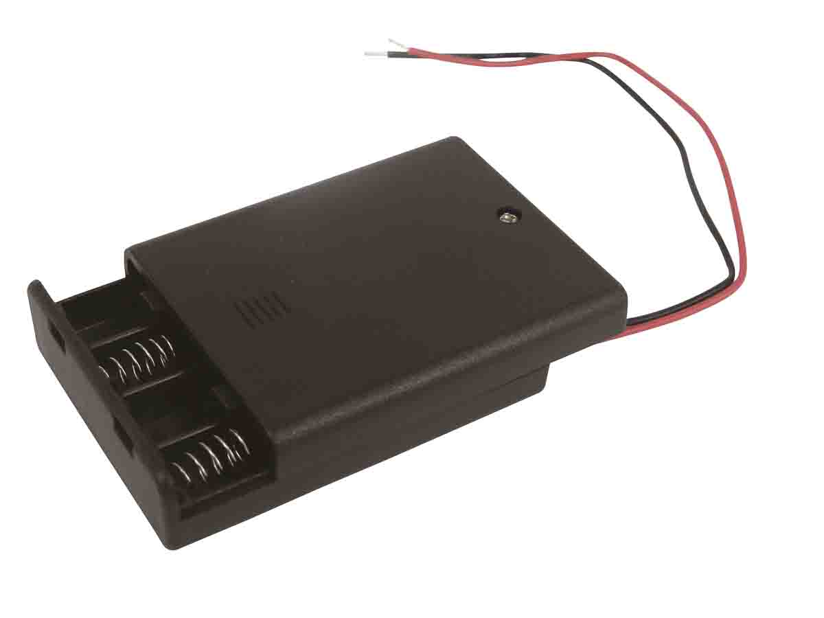 RS PRO AAA Battery Holder, Coil Spring Contact