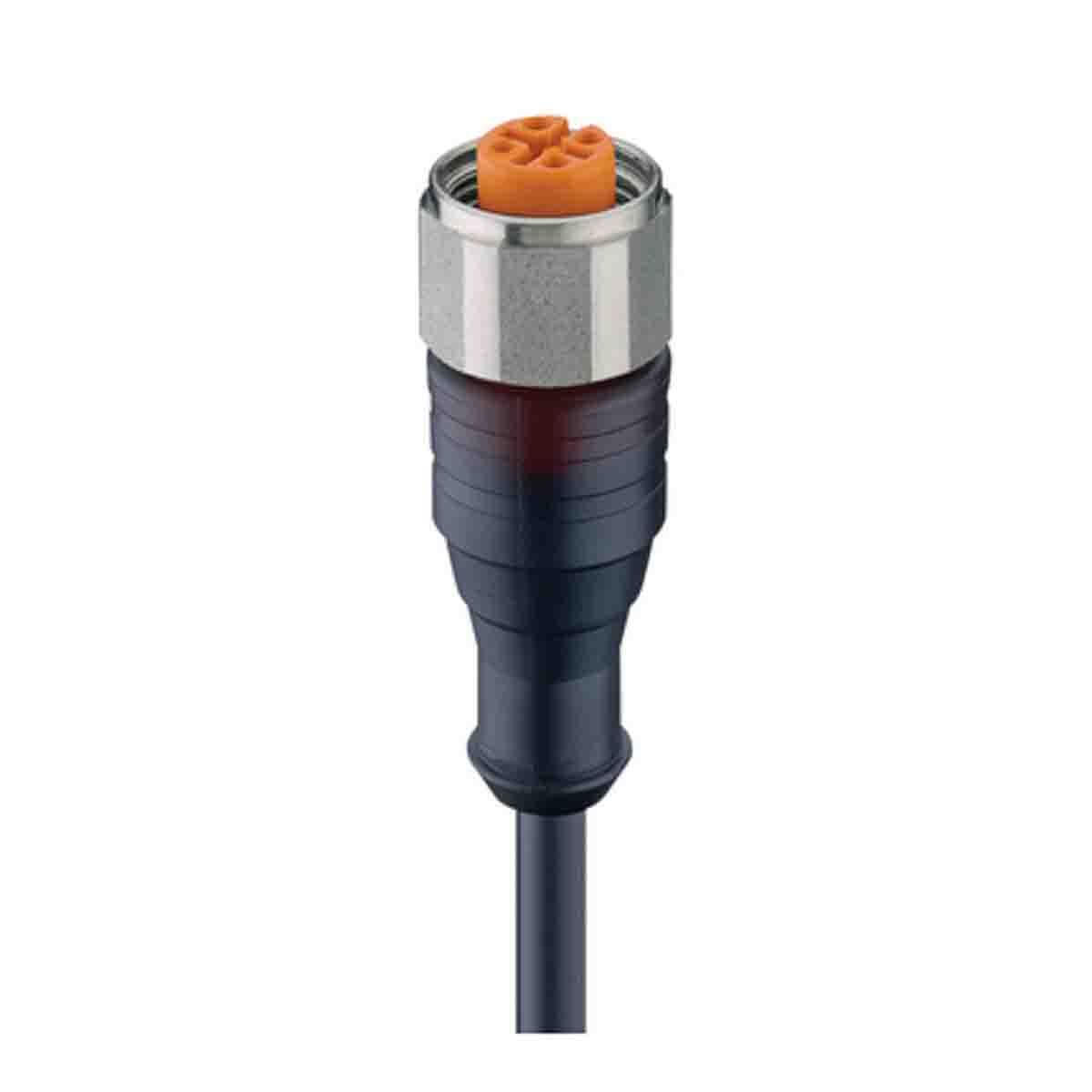 Lumberg Automation Female 4 way M12 to Free End Sensor Actuator Cable