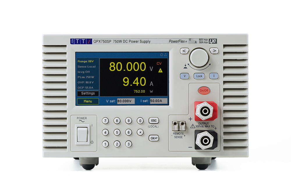 Aim-TTi QPX Series Digital Bench Power Supply, 0 → 80V, 0 → 50A, 1-Output, 750W - RS Calibrated