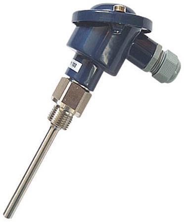 Jumo PT100 RTD Sensor, 9mm Dia, 160mm Long, 3 Wire, G1/2, Class B +400°C Max