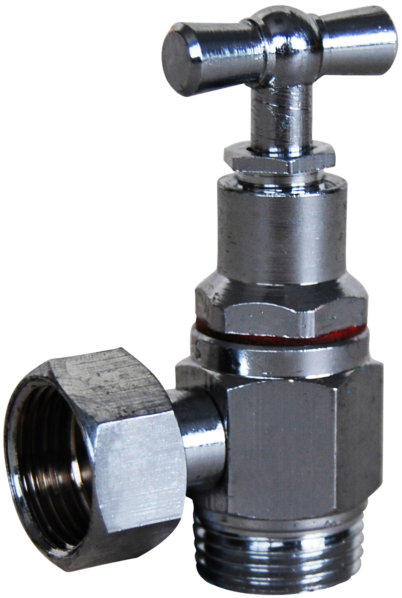 Sferaco Chrome Plated Brass Stopcock, 9.53mm BSP