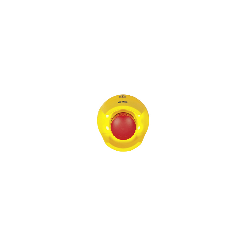 Pilz 400 Series Illuminated Emergency Stop Push Button, 22.3mm Cutout