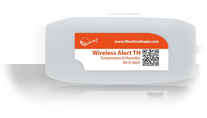 Lascar WIRELESS ALERT-TH Temperature & Humidity Data Logger, Wi-Fi, 1 Input Channel(s)